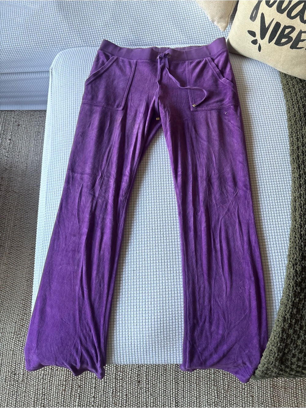Juicy Couture Purple Velour Lounge / Sweat Pants
